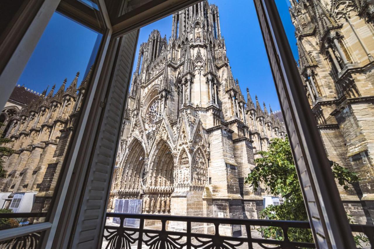 Apartament Au Pied De La Cathedrale #Vuemagique Reims Zewnętrze zdjęcie